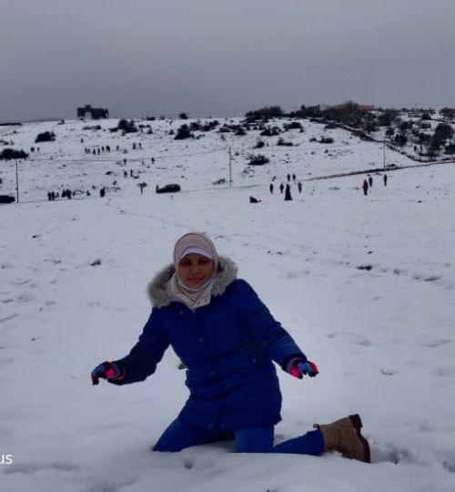 snow in jordan